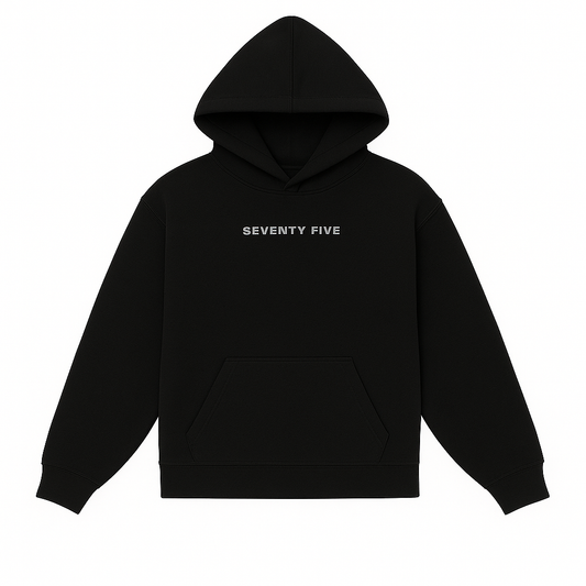 Seventy Five Crew Hoodie - Preto